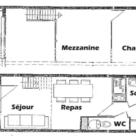 Les Saisies - Mezzanine 6 Pers, Parking - Fr-1-293-95 * Hauteluce